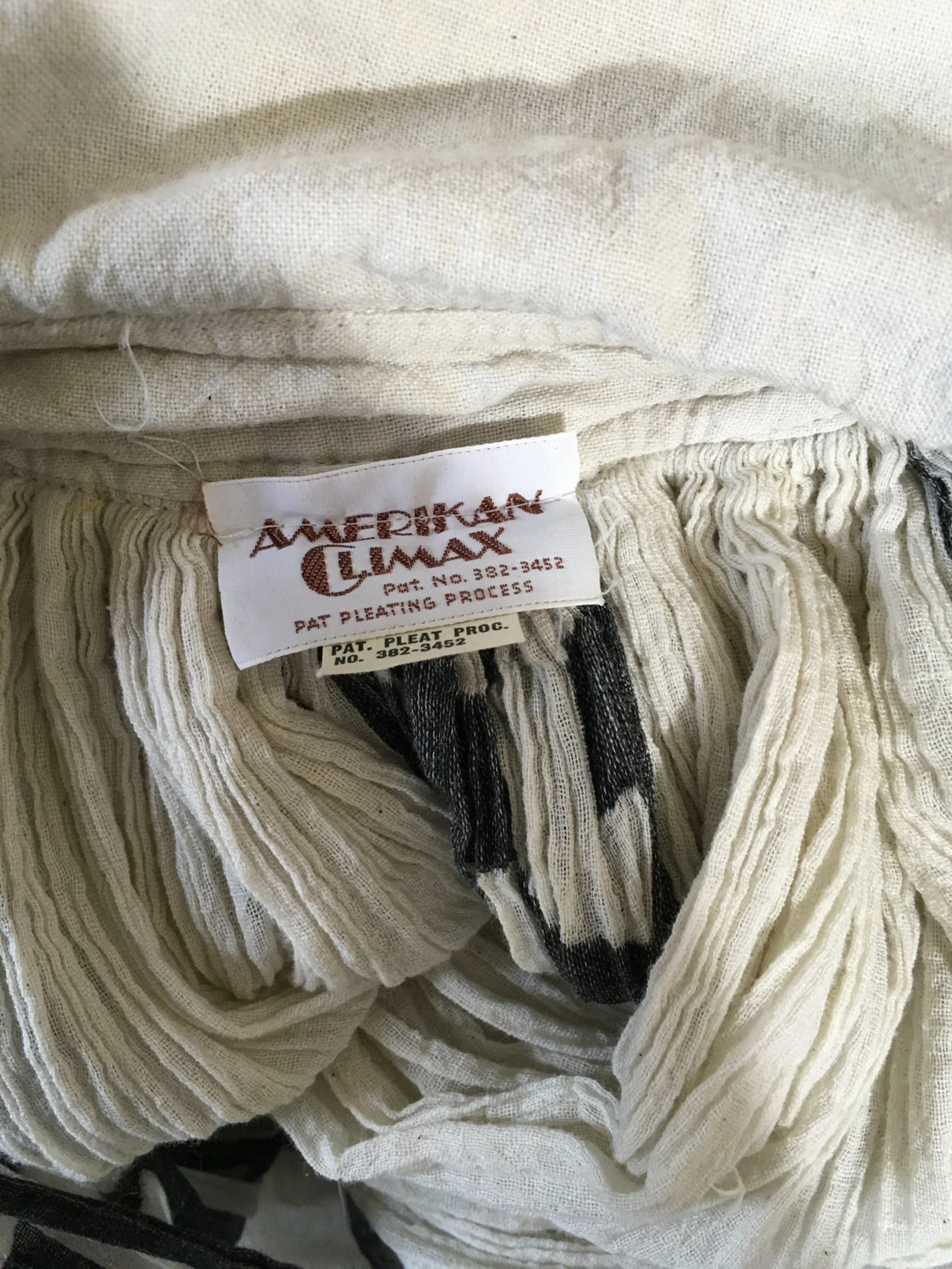 70's Boho Gauze Kaftan Dress by Amerikan Climax - Image 12