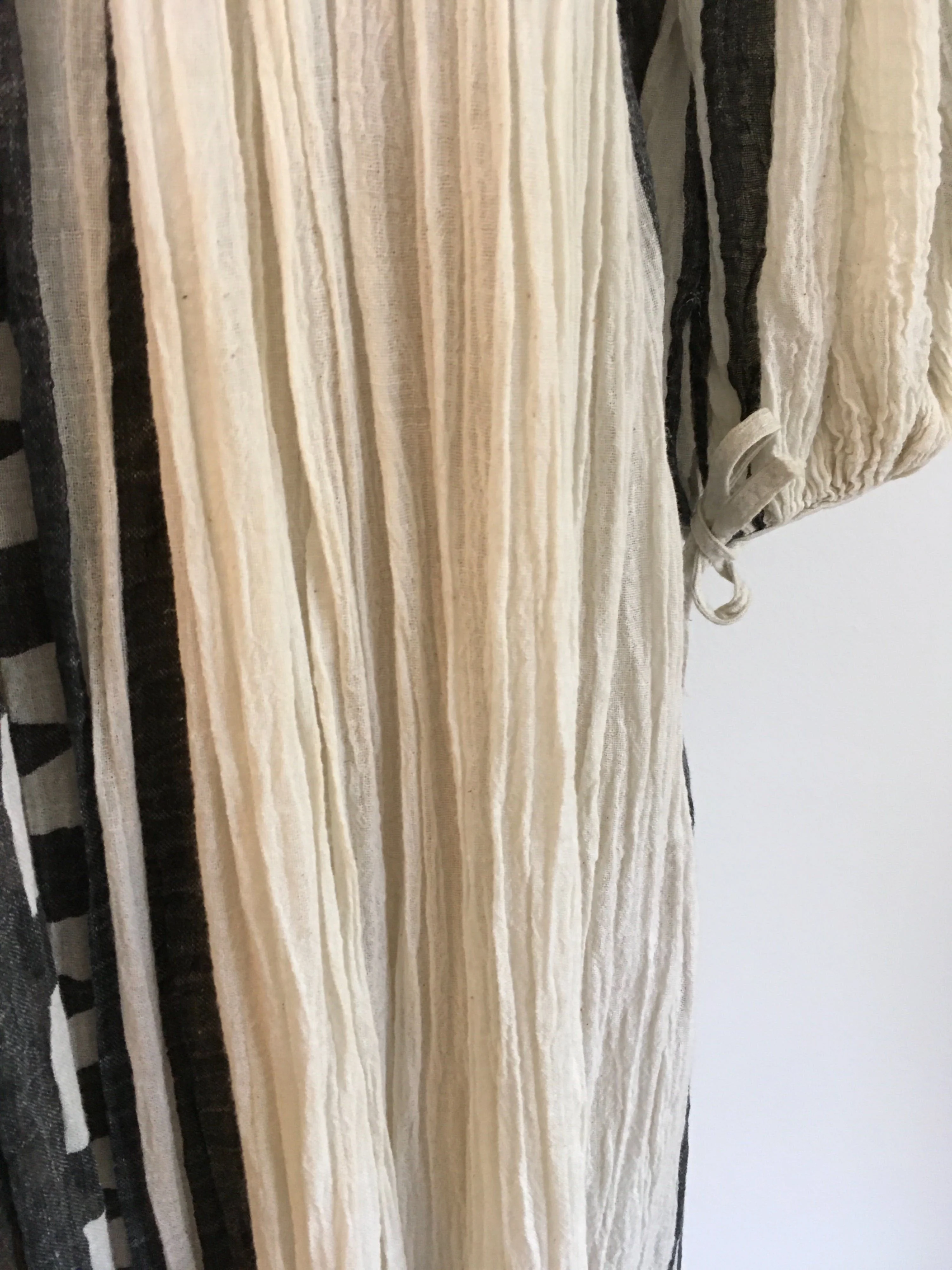 70's Boho Gauze Kaftan Dress by Amerikan Climax - Image 6