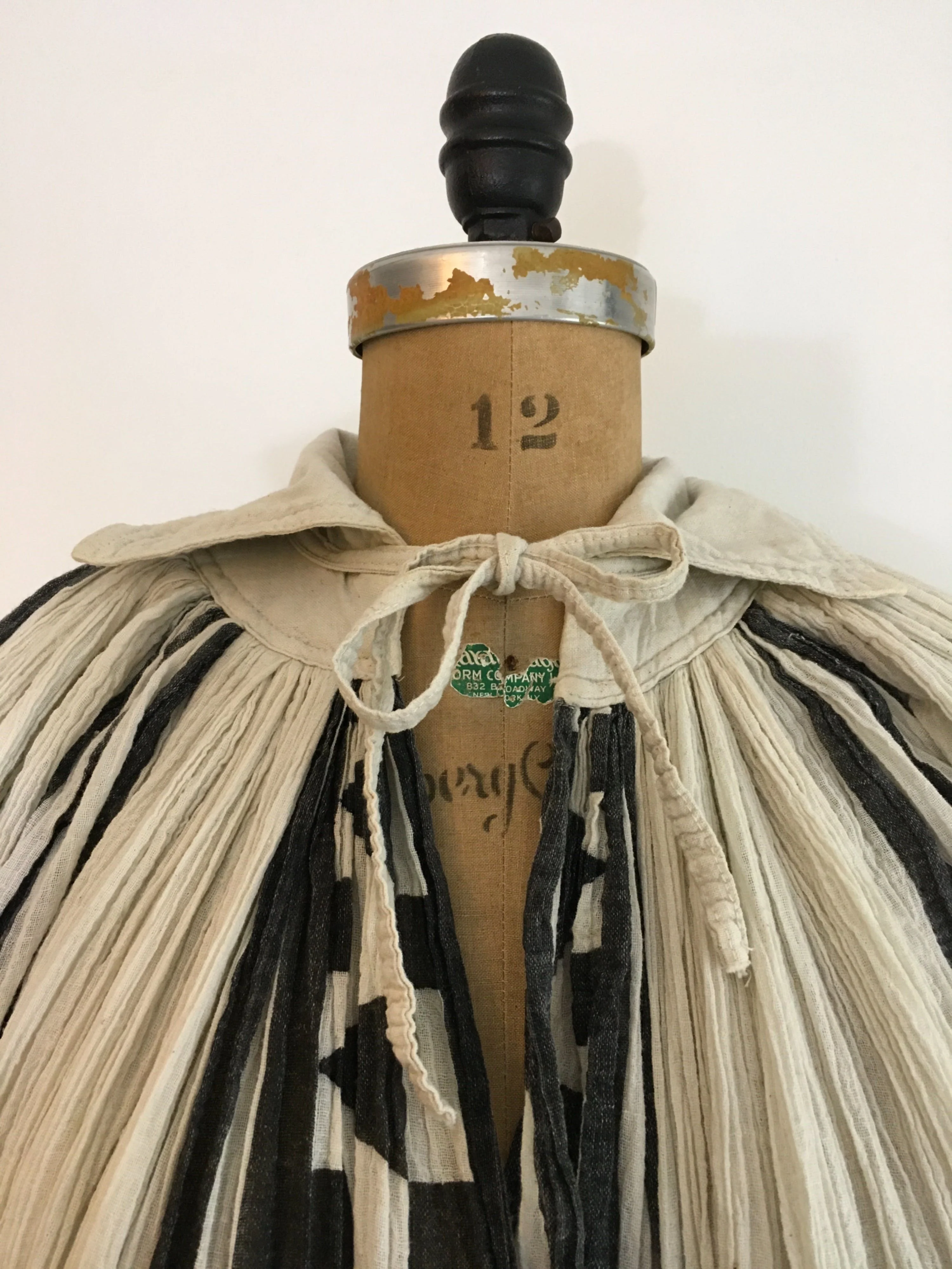 70's Boho Gauze Kaftan Dress by Amerikan Climax - Image 8