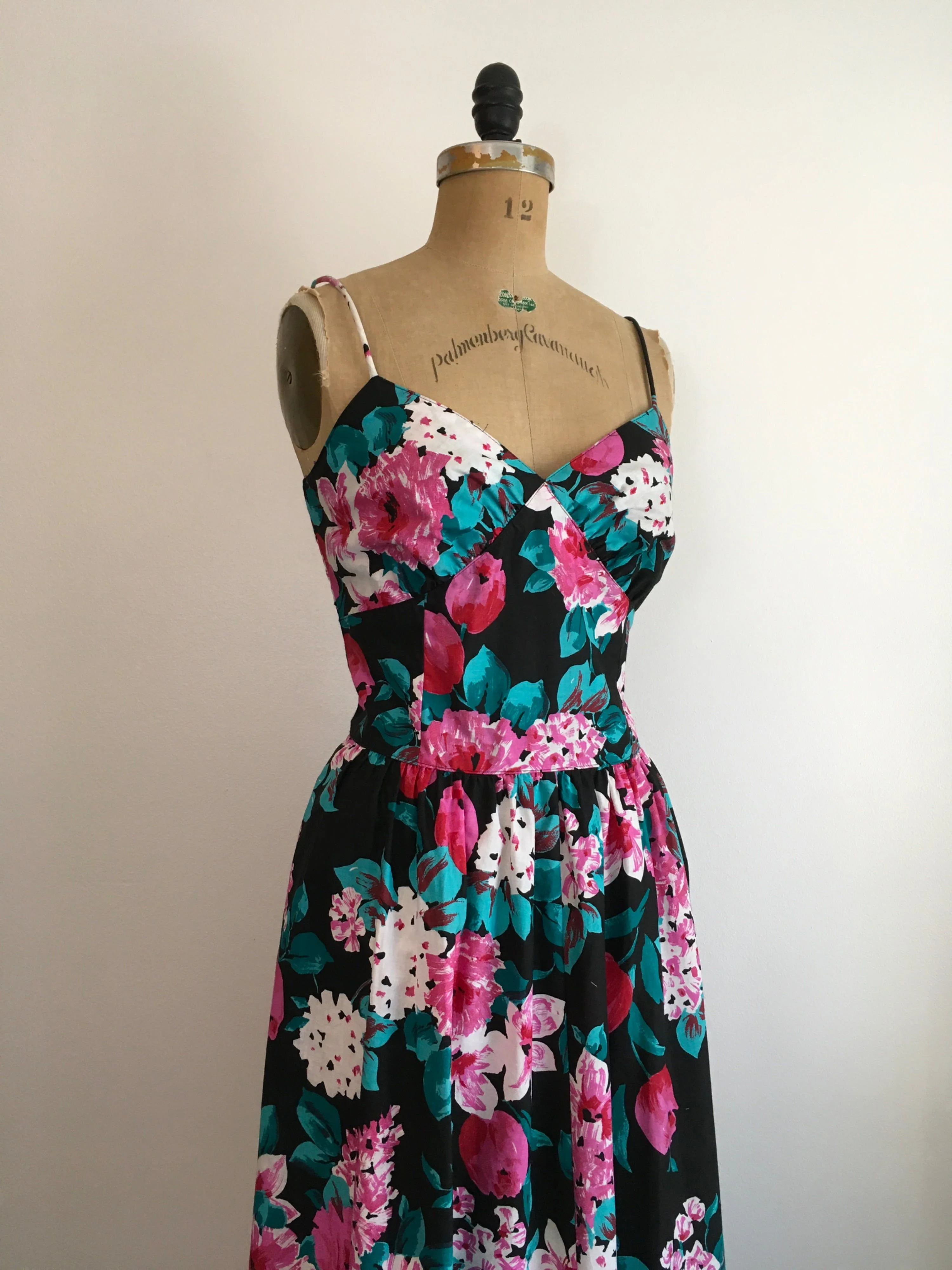 80’s Floral Sundress Dress by Lanz - Image 6