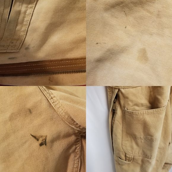 Vintage 1989 100 Year Loose Fit Washed Duck Insulated Coveralls Grunge Hypebeast by Carhartt - Image 5