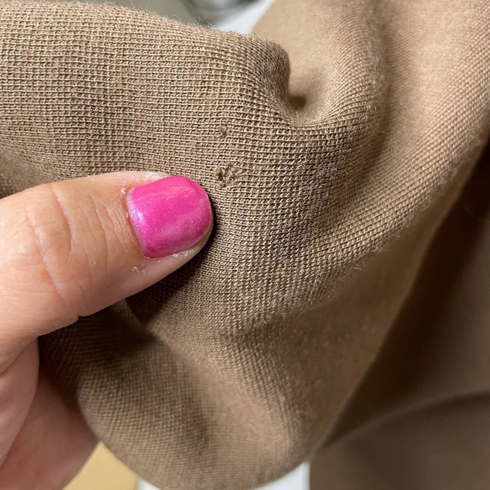 Vintage 50s/60s Handmade Brown Winter Coat Women’s Small/medium - Image 6
