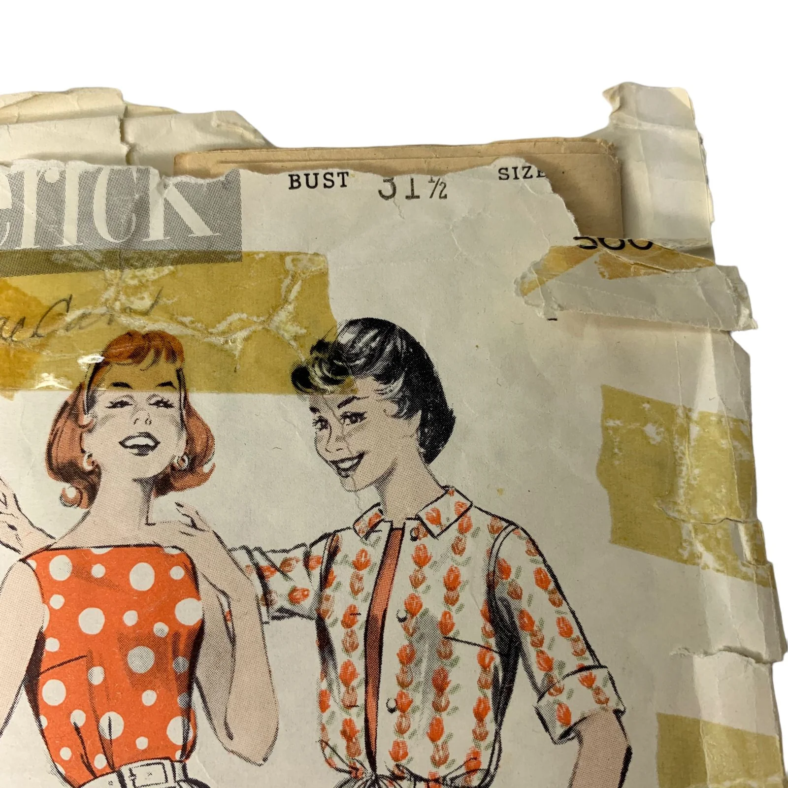 Vintage 50s 8609 Pattern Junior Misses 11-16 Shorts Top Jacket Cut by Butterick - Image 3
