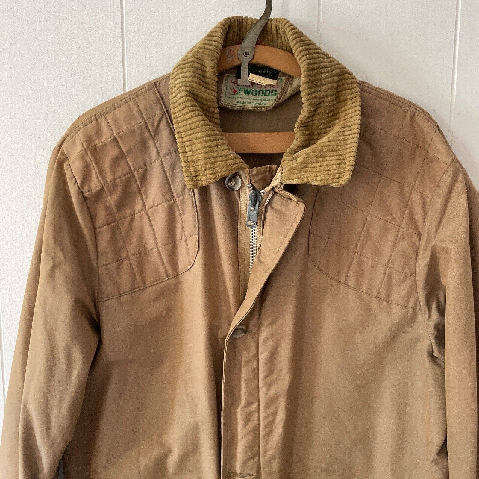 Vintage 50s Abercrombie and Fitch Hunting Jacket 50s Falcon Brand Mens by Abercrombie & Fitch - Image 9