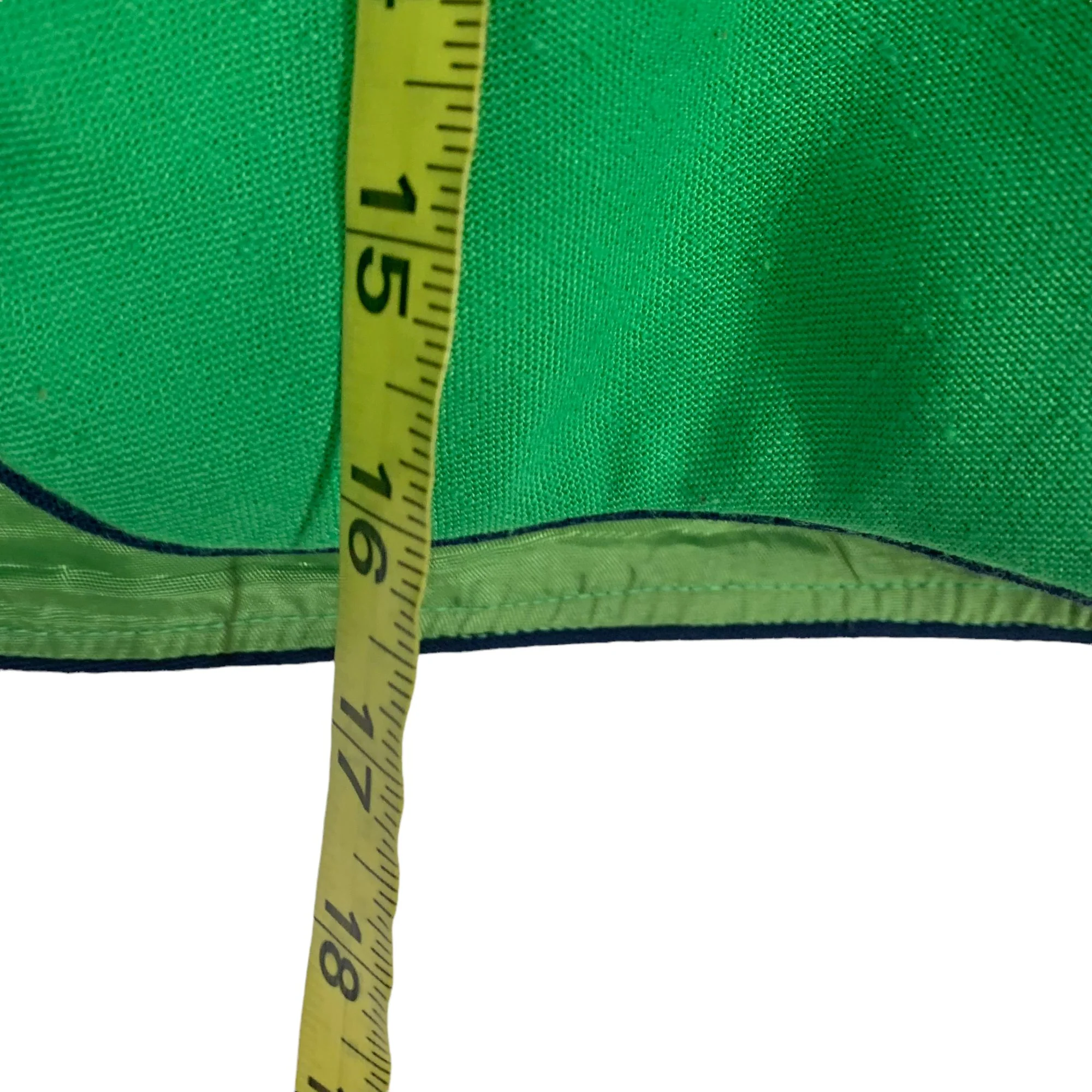 Vintage 50s Green Short Waist Button Up Blazer Large - Image 6