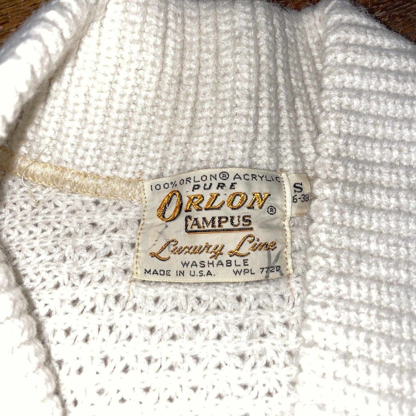 Vintage 50s Luxury Line Shawl Neck Cardigan Sweater by Campus - Image 9
