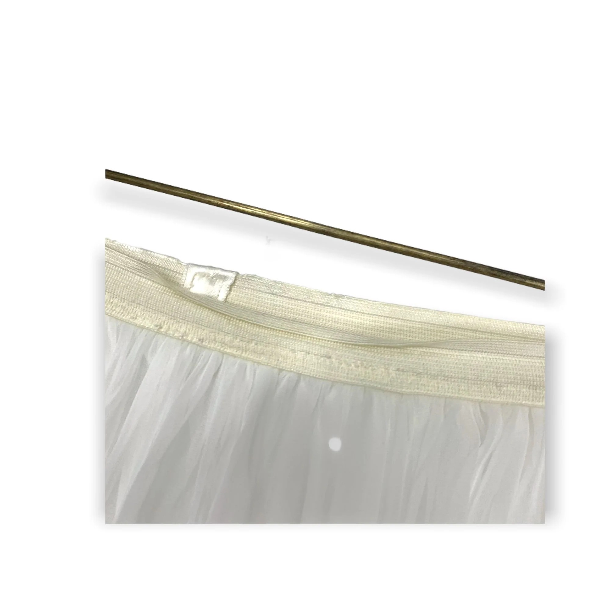 Vintage 50s Nylon Lace Crinoline Petticoat Small by Sears - Image 8