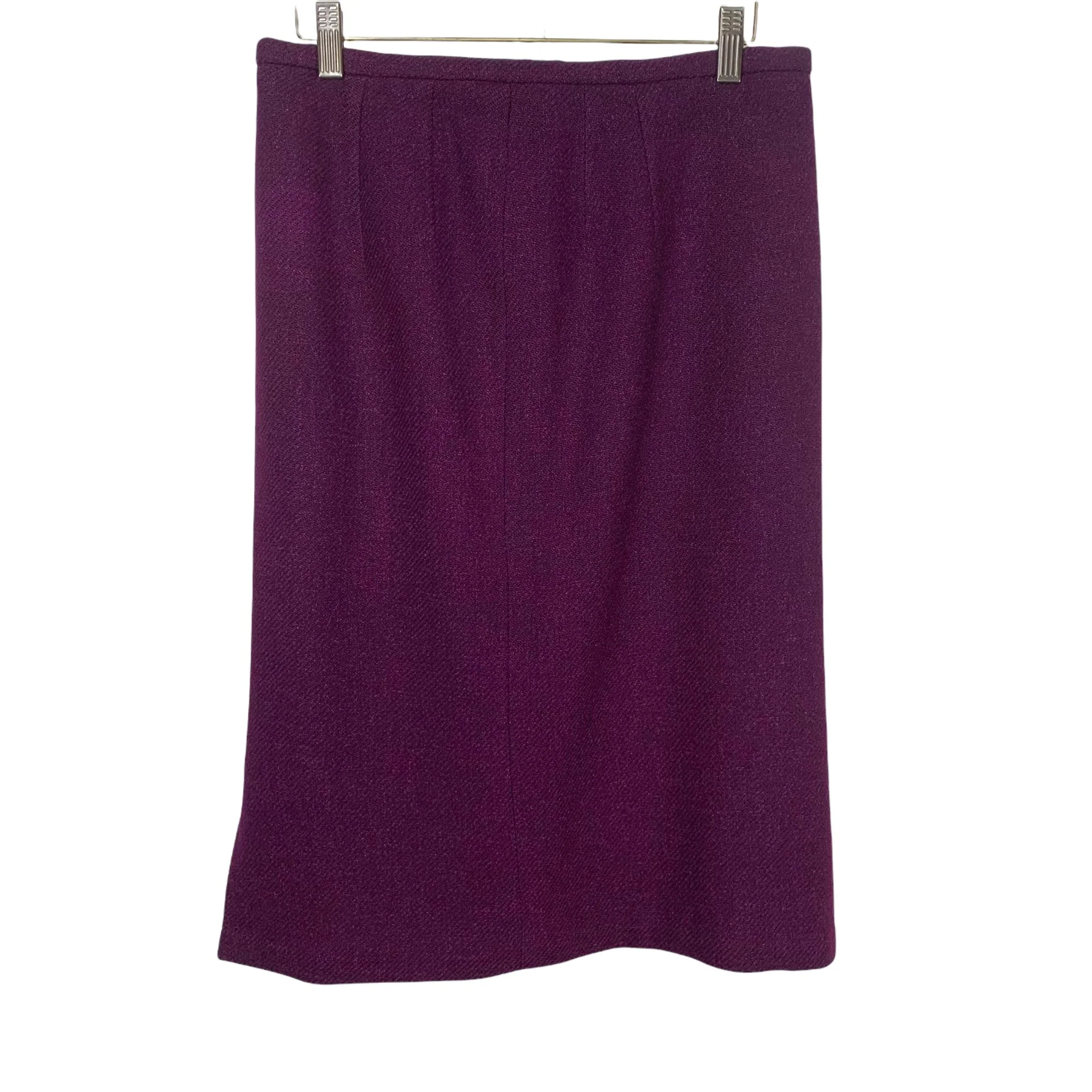 Vintage 50s Purple Blazer Pencil Skirt Set Large by Dereta - Image 4