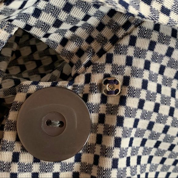 Vintage 60s Checkered Two Piece Jacket Dress by Demi Tasse - Image 10