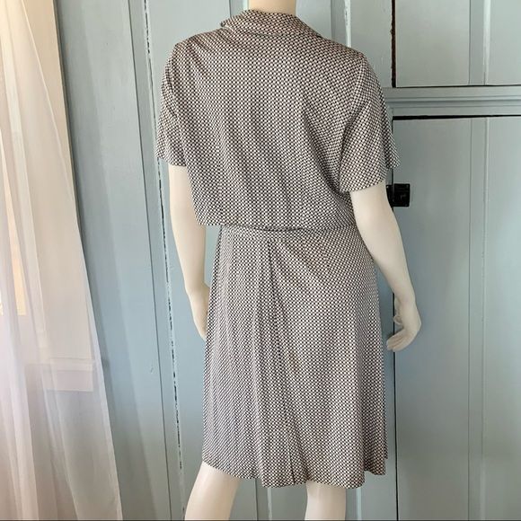 Vintage 60s Checkered Two Piece Jacket Dress by Demi Tasse - Image 2
