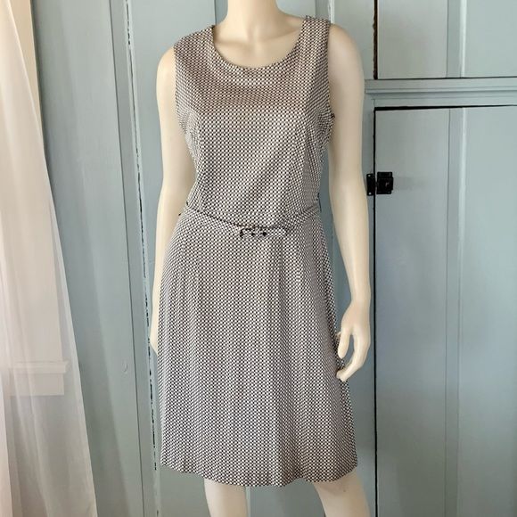 Vintage 60s Checkered Two Piece Jacket Dress by Demi Tasse - Image 3