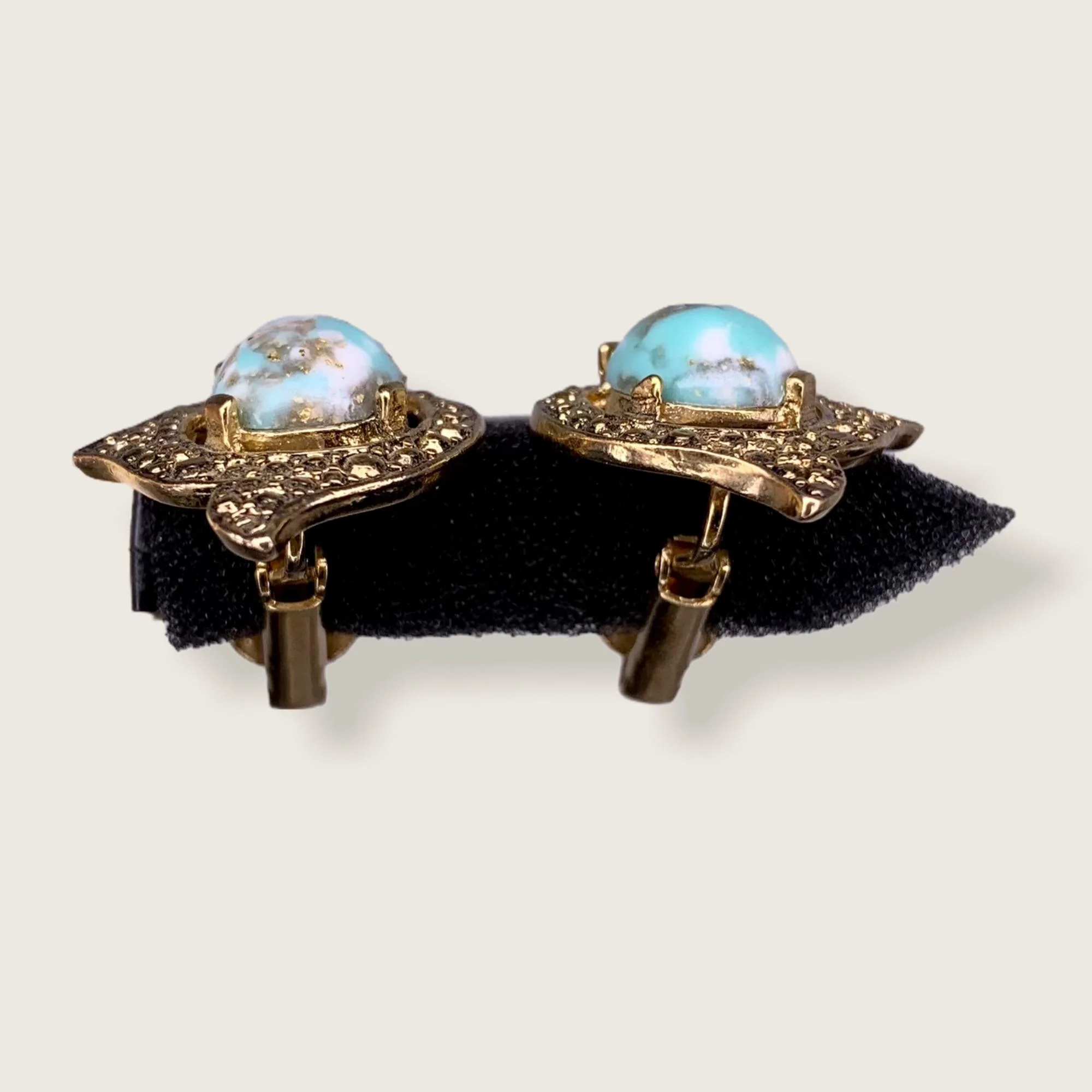 Vintage 60s Clip On Earrings by Sarah Coventry - Image 2