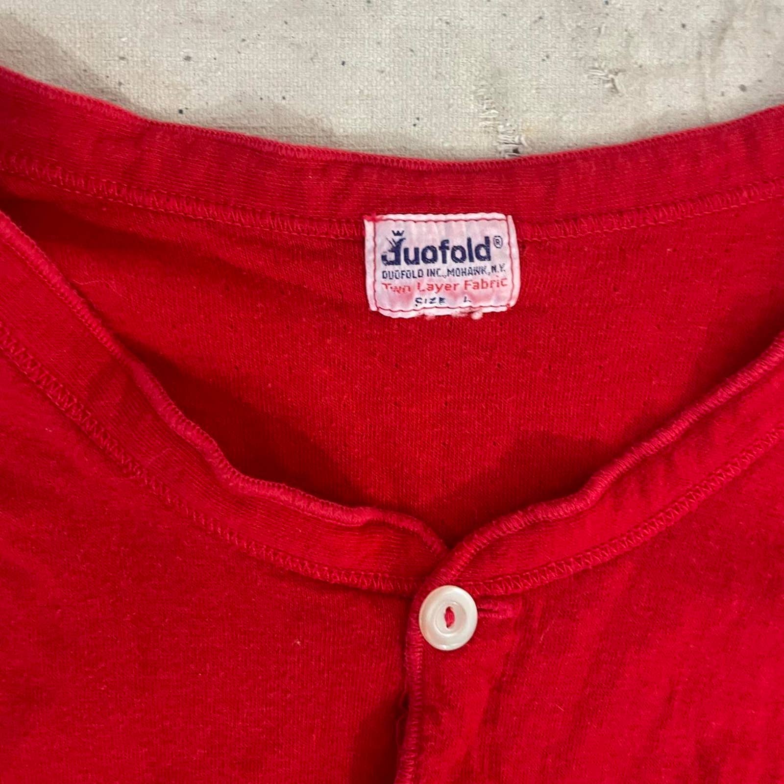 Vintage 60s Double Layersui by Duofold - Image 4