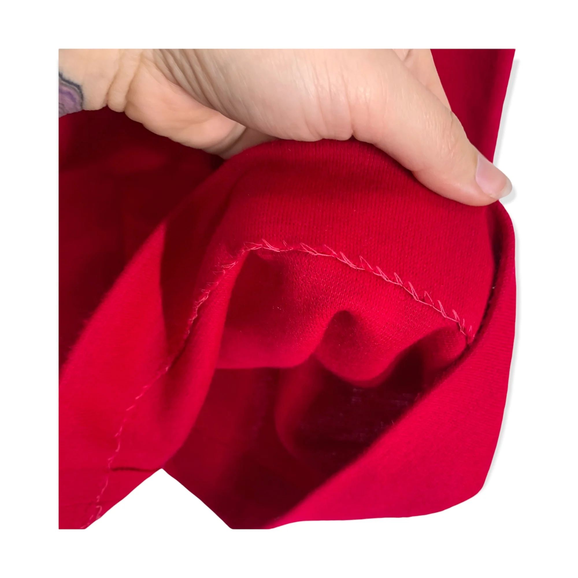 Vintage 60s Hot Pink Knee Length Skirt Medium by Daisy's Original - Image 5