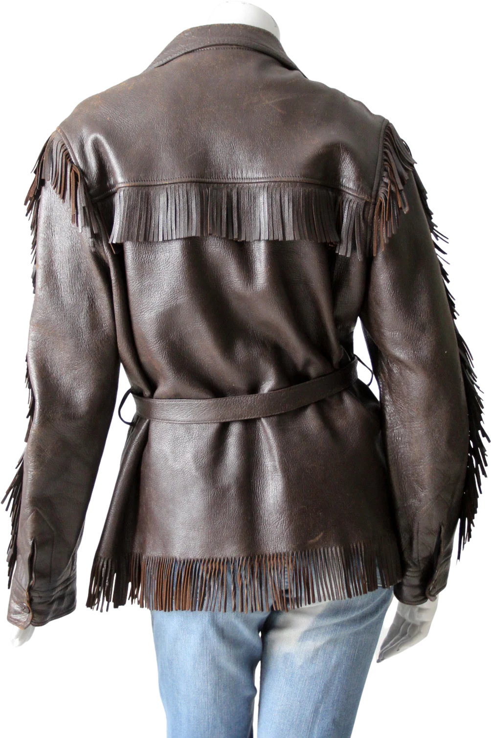 Vintage 60s Leather Jacket By W.b Place And Co - Image 2