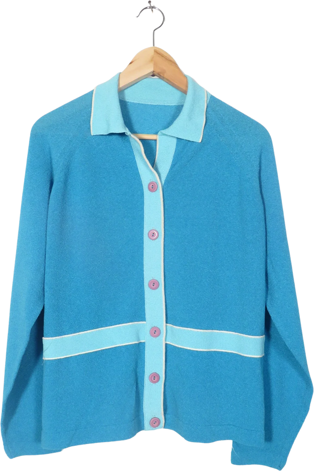 Vintage 60s Mod Plus Size Unisex Knit Top/cardigan Size Xl by Talbott Traveler