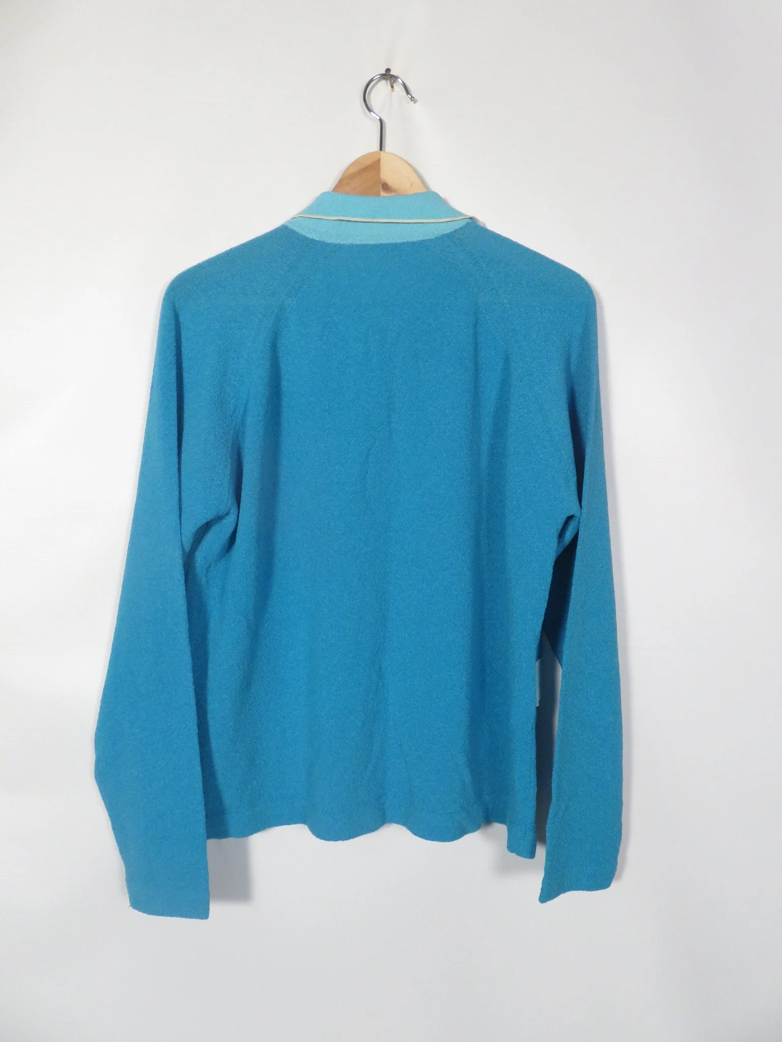 Vintage 60s Mod Plus Size Unisex Knit Top/cardigan Size Xl by Talbott Traveler - Image 2
