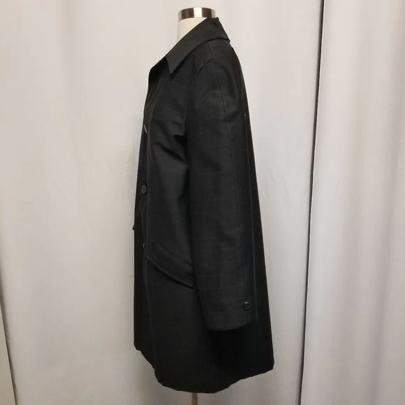 Vintage 60s Roebuck Perma Prest Car Coat Glenn Plaid Rain Jacket by Sears - Image 3
