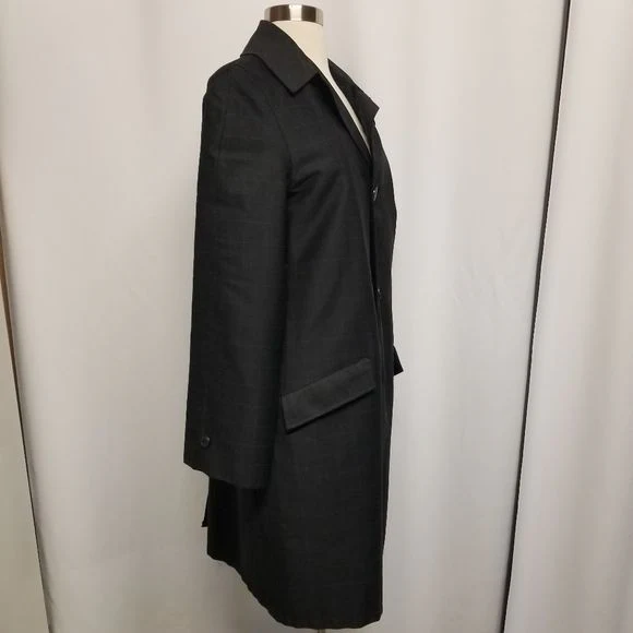 Vintage 60s Roebuck Perma Prest Car Coat Glenn Plaid Rain Jacket by Sears - Image 4