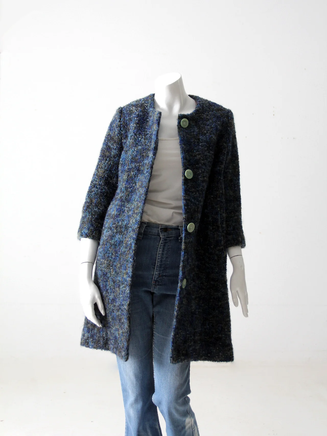 Vintage 60s Tweed Coat - Image 3