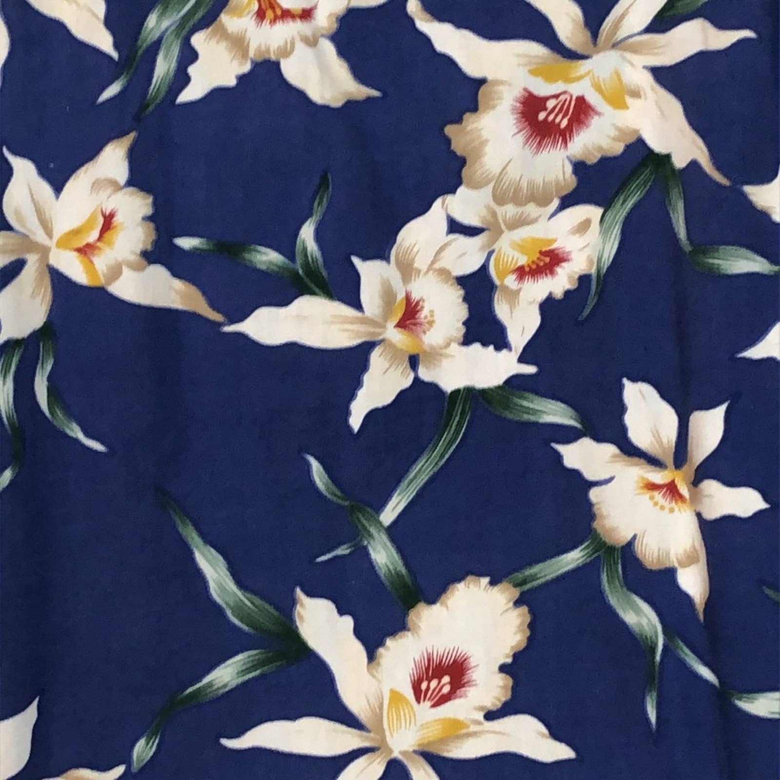 Vintage 70s 80s Mens Hawaiian Shirt Xl Tropical Floral Casual Button Down - Image 3