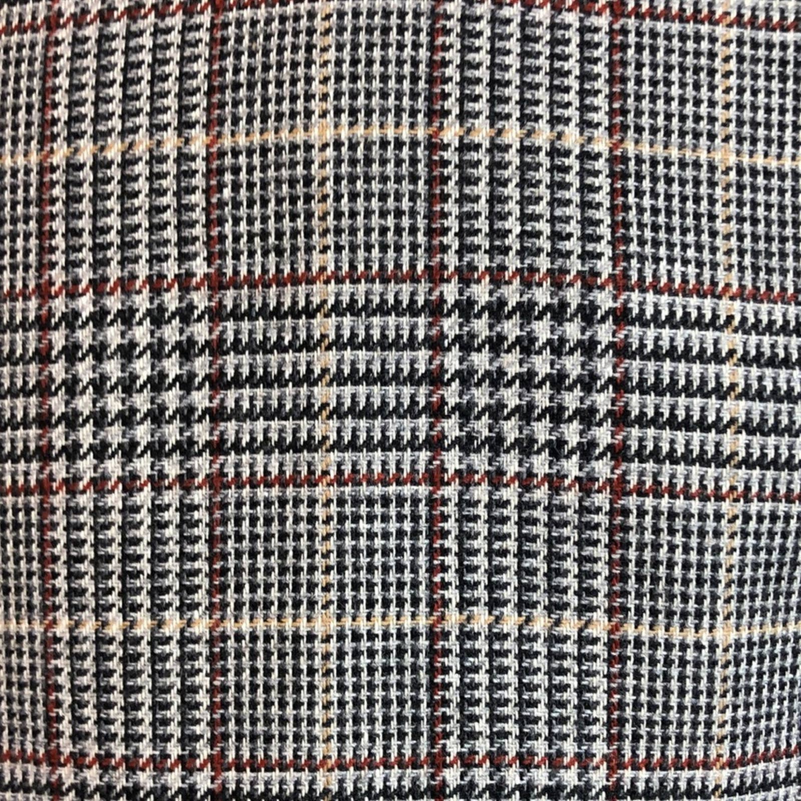 Vintage 70s 80s Plaid Wool Structured Blazer Medium Tailored Career Suit Jacket by Kay Warner - Image 4