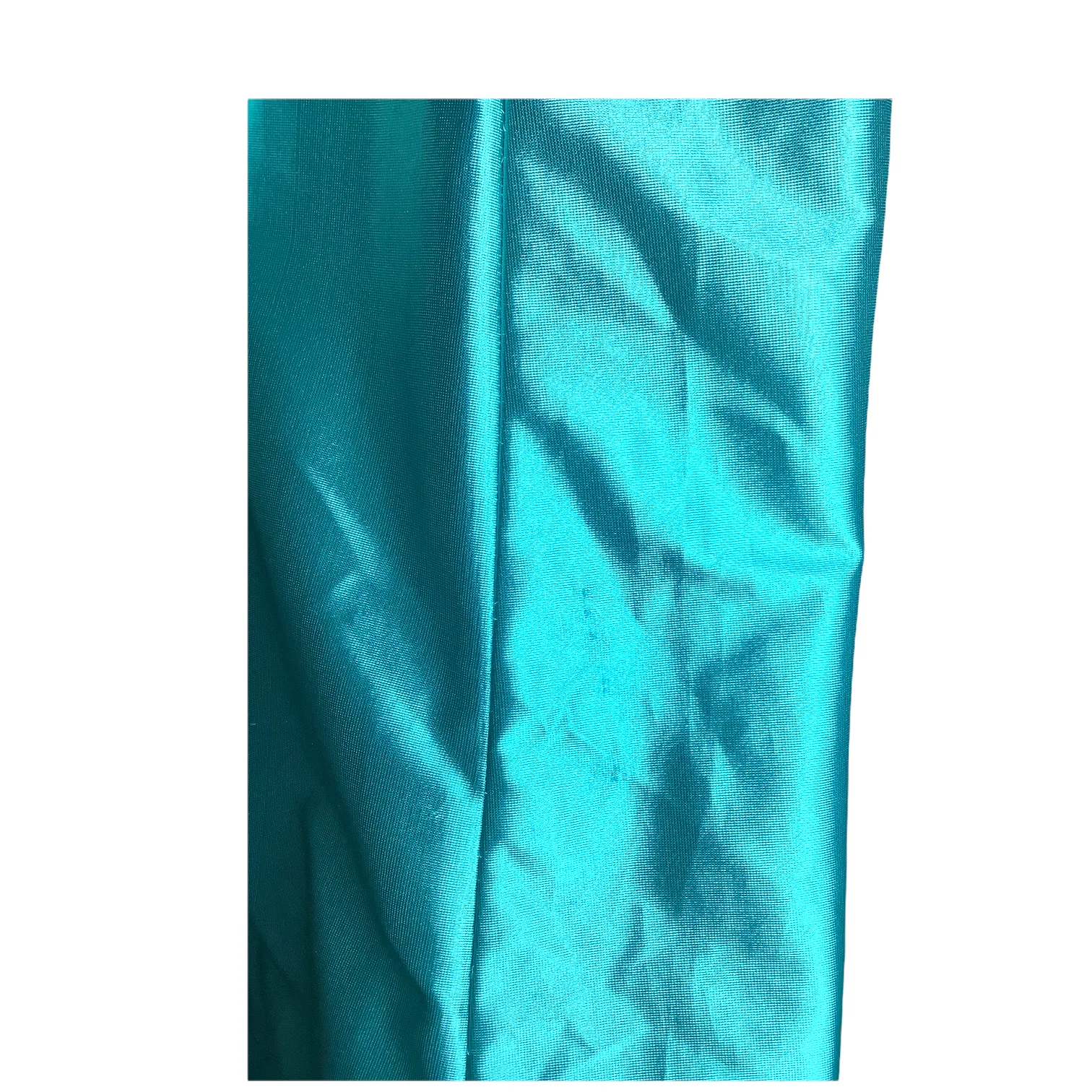 Vintage 70s 80s Robe Teal Shiny Satin Disco Glam Quilt Trim Dressing Gown Belted by That Look - Image 8