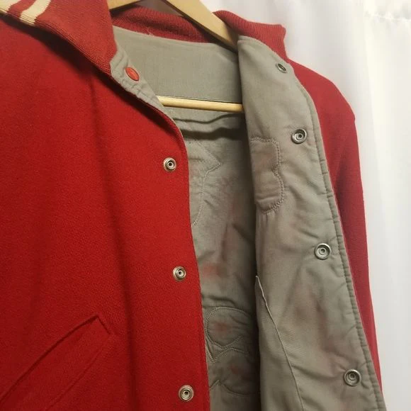 Vintage 70s Butwin The Champion of Jackets Letterman Wool Varsity Cardinals by Butwin - Image 10