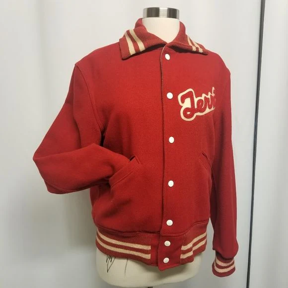 Vintage 70s Butwin The Champion of Jackets Letterman Wool Varsity Cardinals by Butwin - Image 5