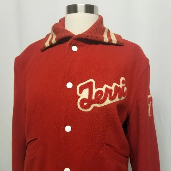 Vintage 70s Butwin The Champion of Jackets Letterman Wool Varsity Cardinals by Butwin - Image 6