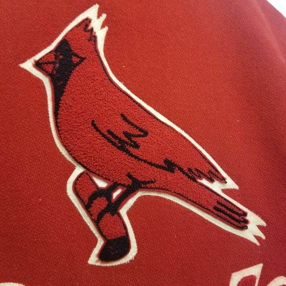 Vintage 70s Butwin The Champion of Jackets Letterman Wool Varsity Cardinals by Butwin - Image 8