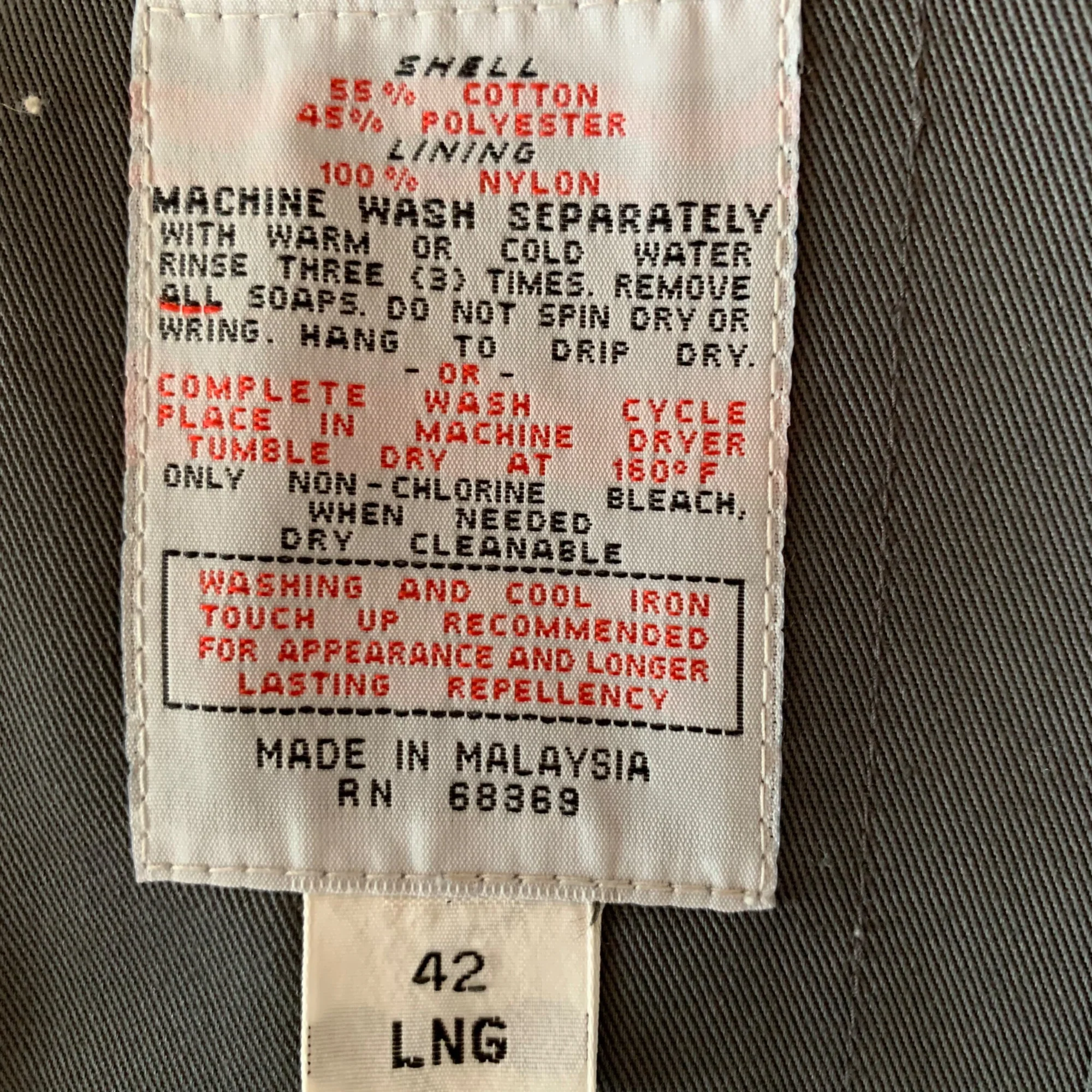 Vintage 70s Clipper Mist by Londontown / London Fog Trench Coat 42l Warm Lining by London Fog - Image 10