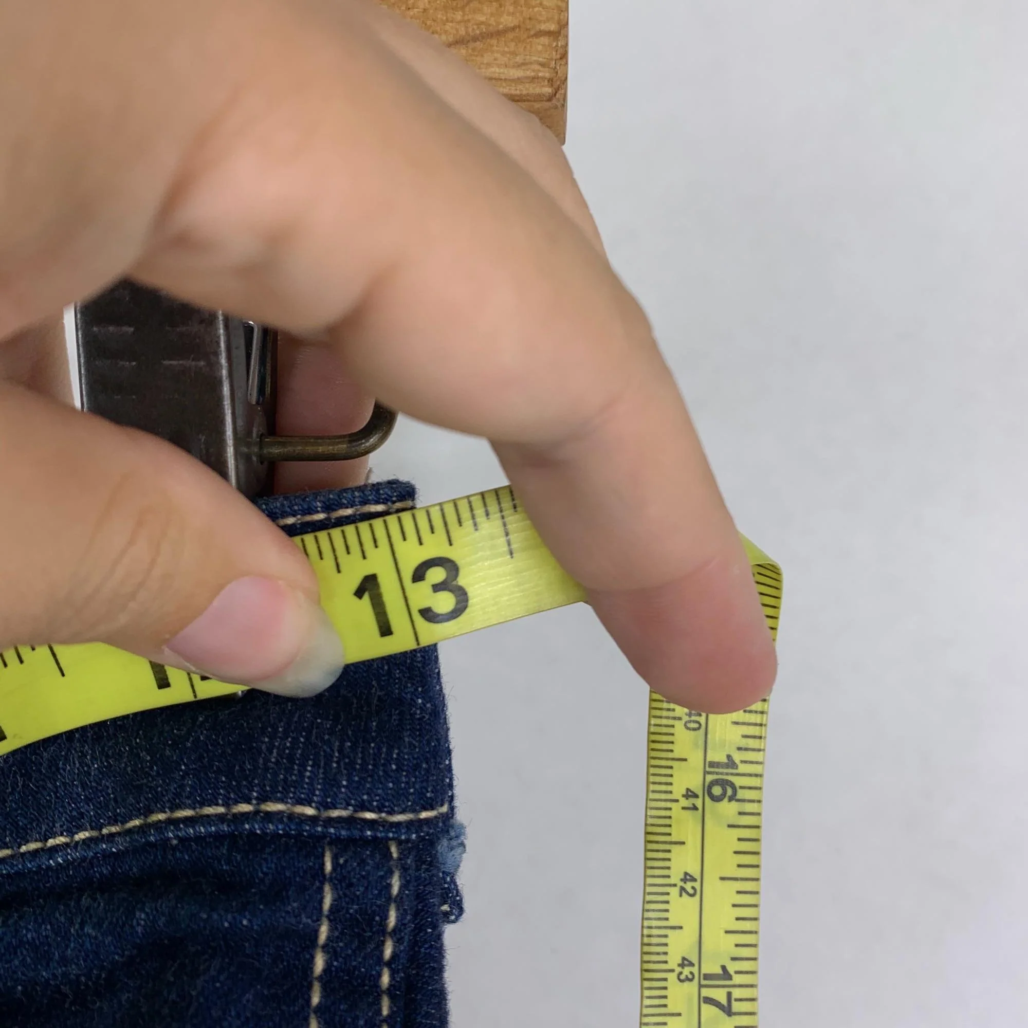 Vintage 70s Contrast Stitch Jeans Size 6 by Sasson - Image 12