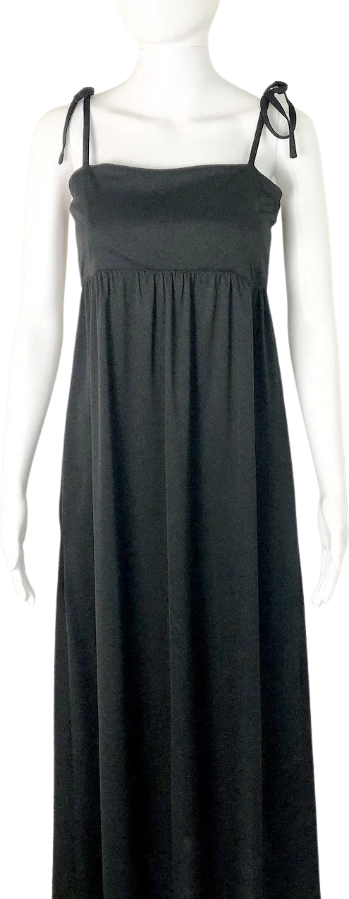 Vintage 70s Empire Waist Maxi Dress by Leslie J.