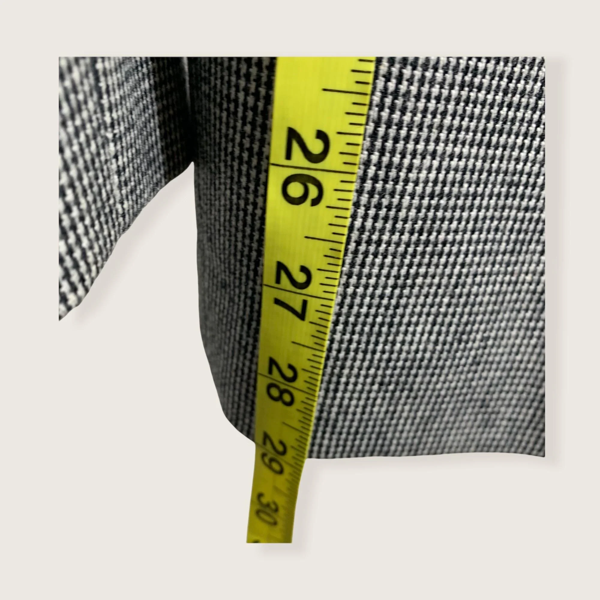 Vintage 70s Evan Picone Academia Micro Houndstooth Trouser Pants by Evan Picone - Image 9
