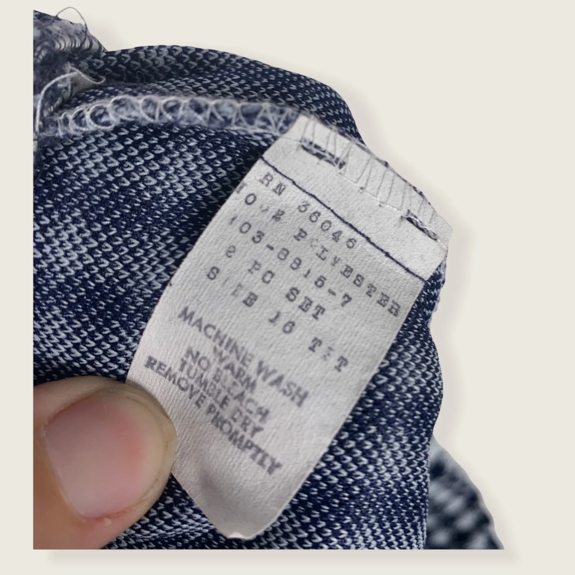 Vintage 70s Houndstooth Leisure Suit Medium by Kenly Casuals - Image 9