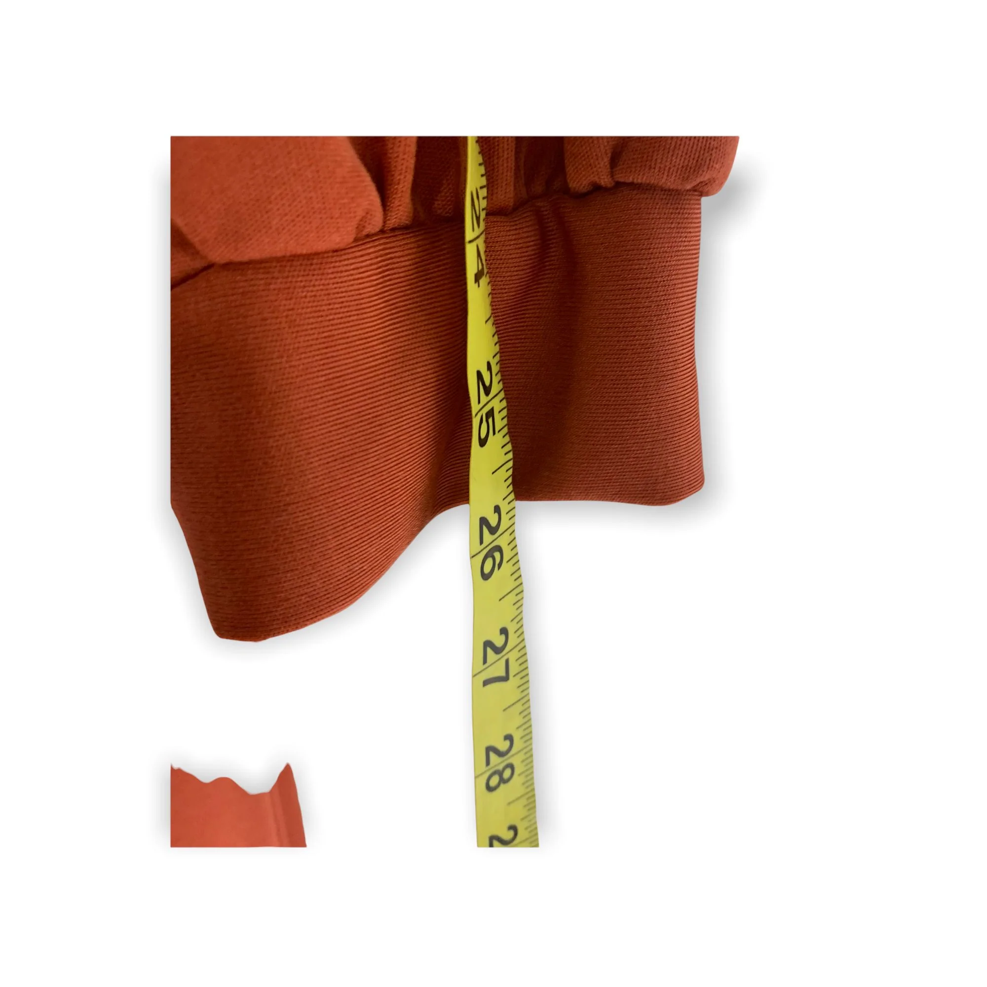 Vintage 70s Hubba Hubba Burnt Orange Maxi Dress Cardigan Set Large - Image 11