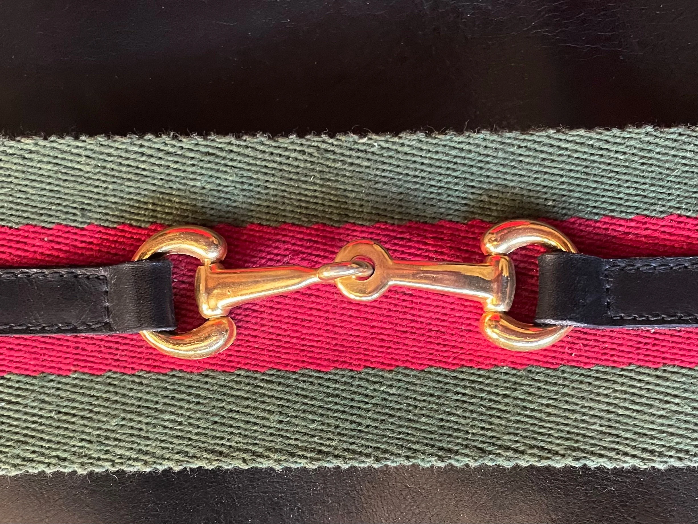 Vintage 70s Large Leather Clutch Italian Made Horsebit Hardware Chic Evening Bag Handbag - Image 3