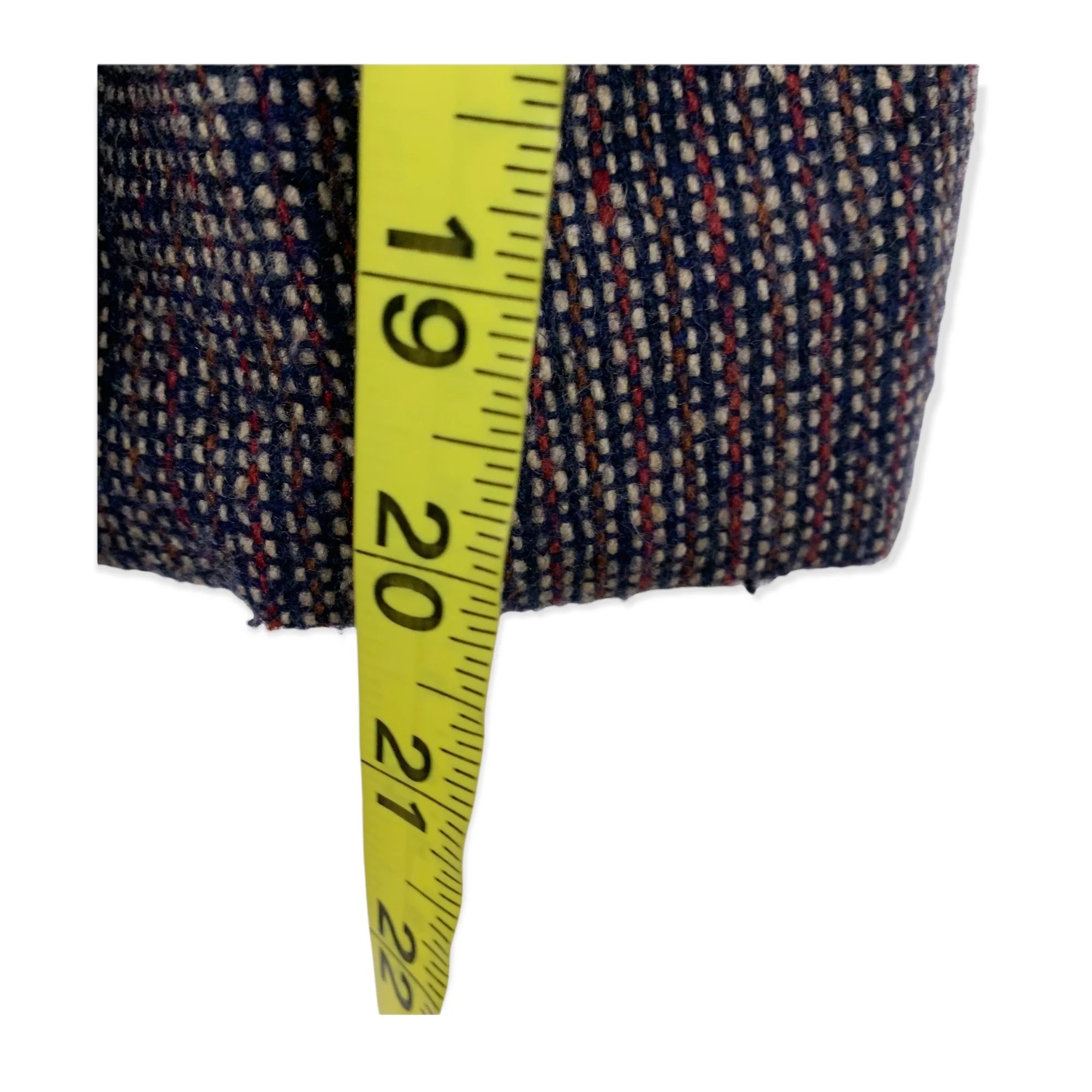 Vintage 70s Legends West Tweed Elbow Patch Jacket Large - Image 9
