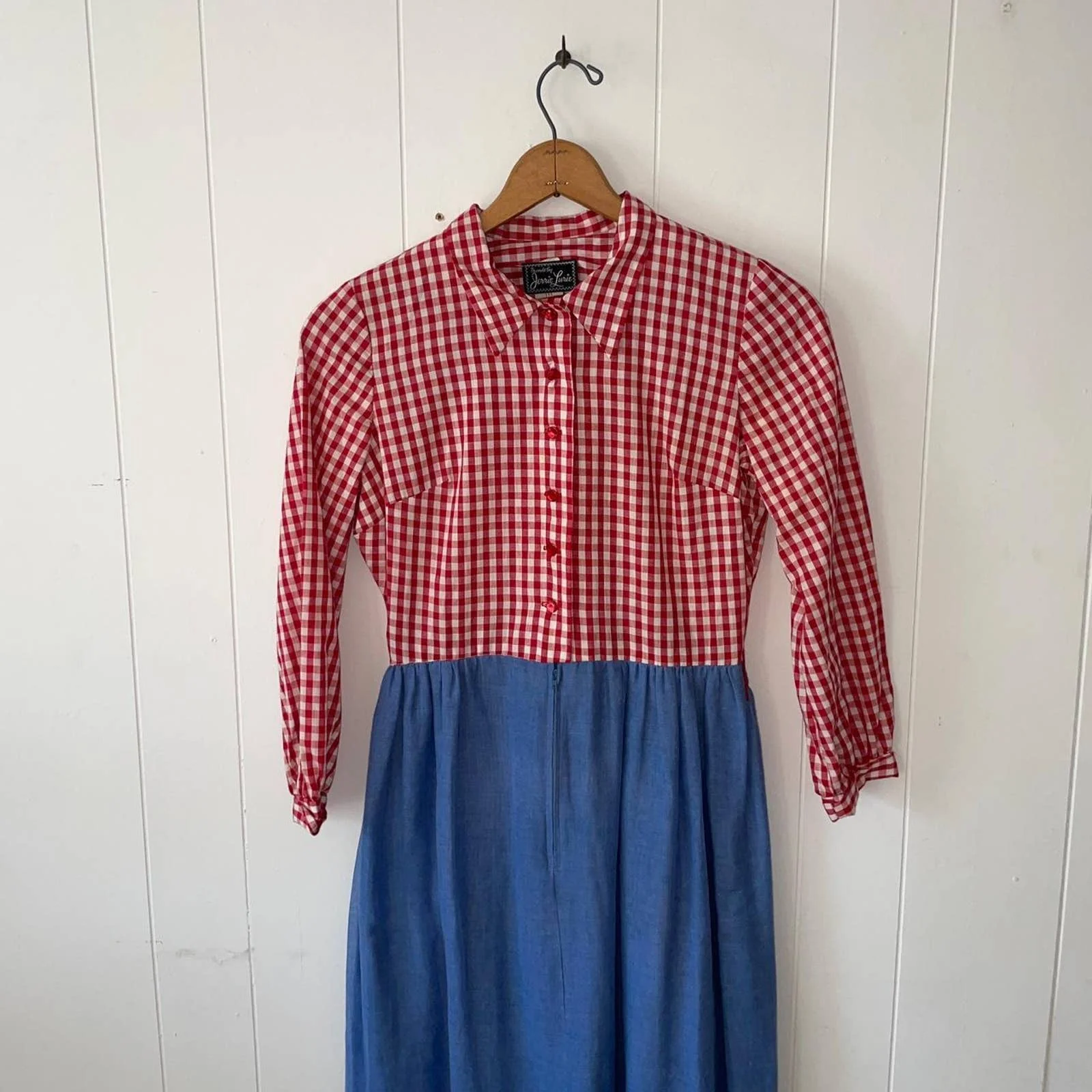 Vintage 70s Maxi Dress by Jerrie Lurie - Image 4