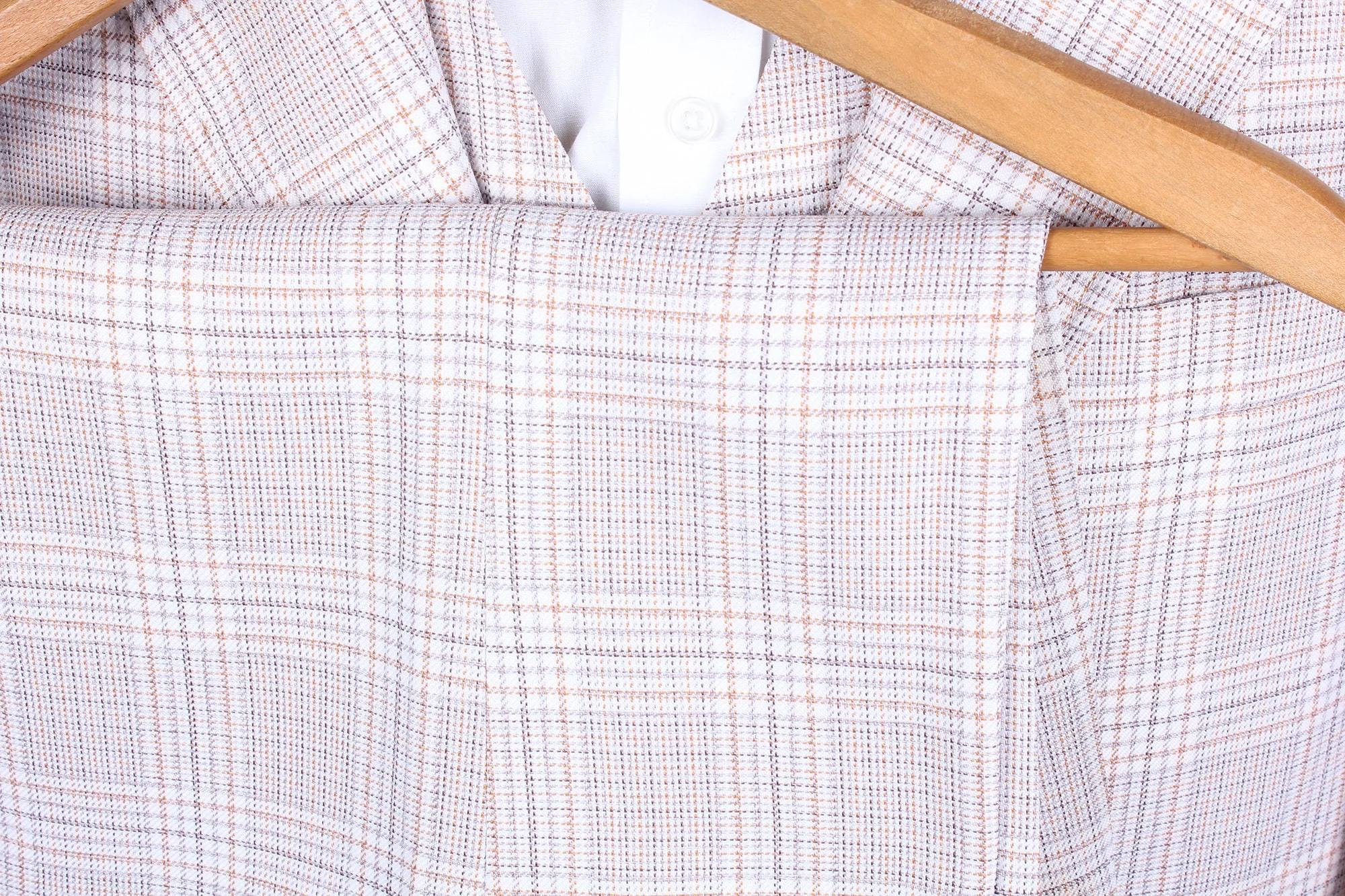 Vintage 70s Men's Brown Plaid Polyester Three Piece Suit - Image 8