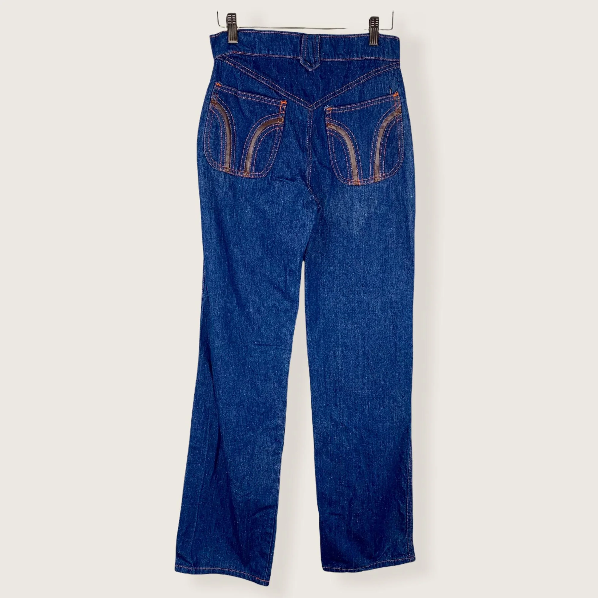 Vintage 70s Montgomery Ward Wide Leg Jeans by Montgomery Ward - Image 4