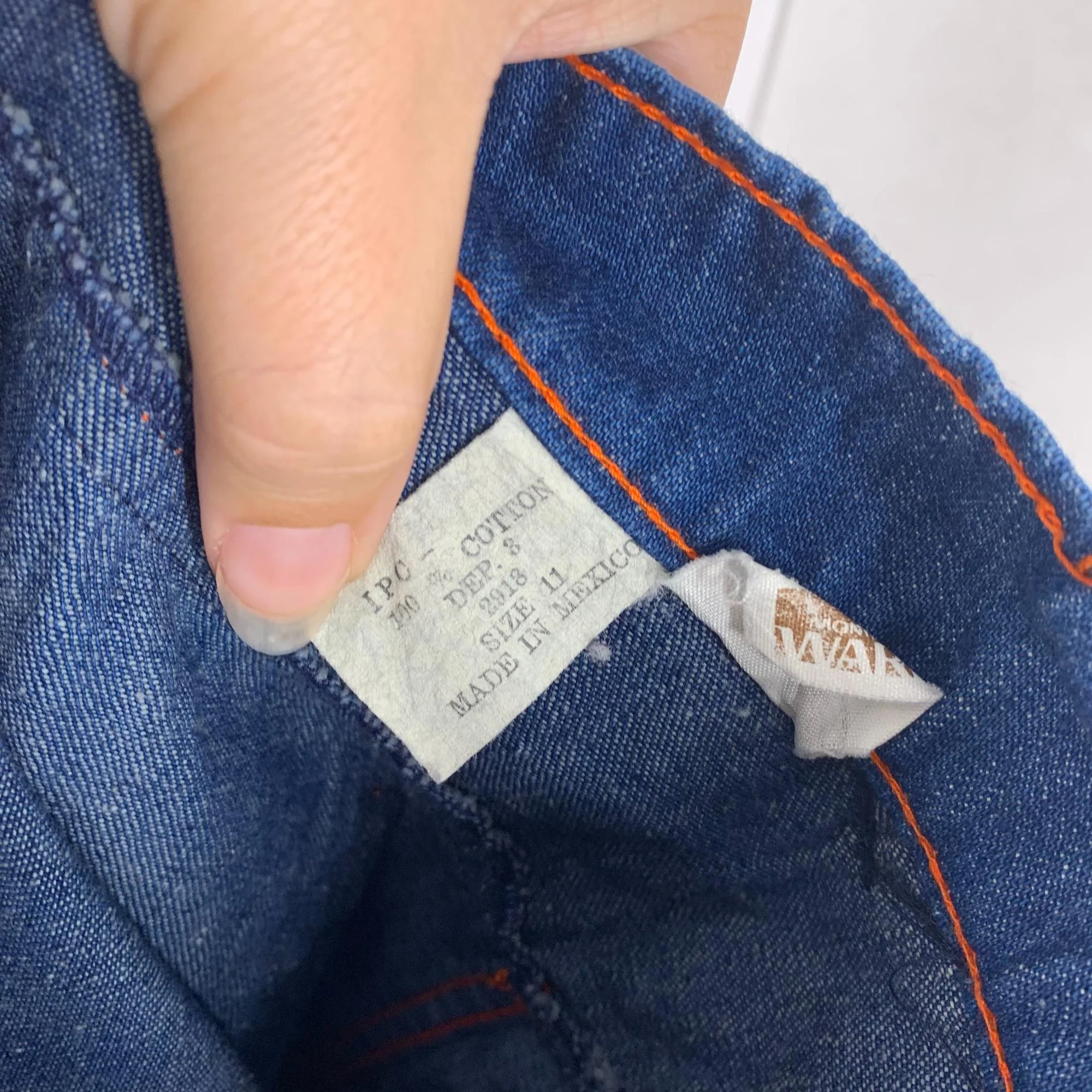 Vintage 70s Montgomery Ward Wide Leg Jeans by Montgomery Ward - Image 8