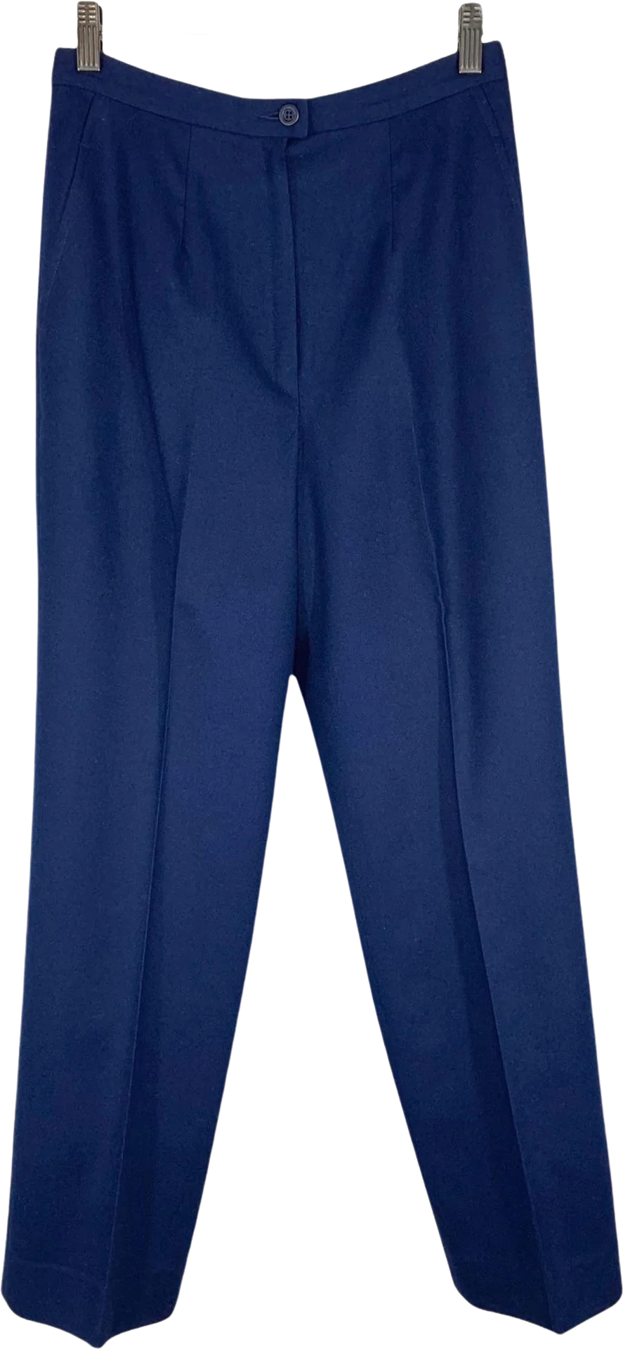 Vintage 70s Pendleton Blue Wool Trouser Pants by Pendleton