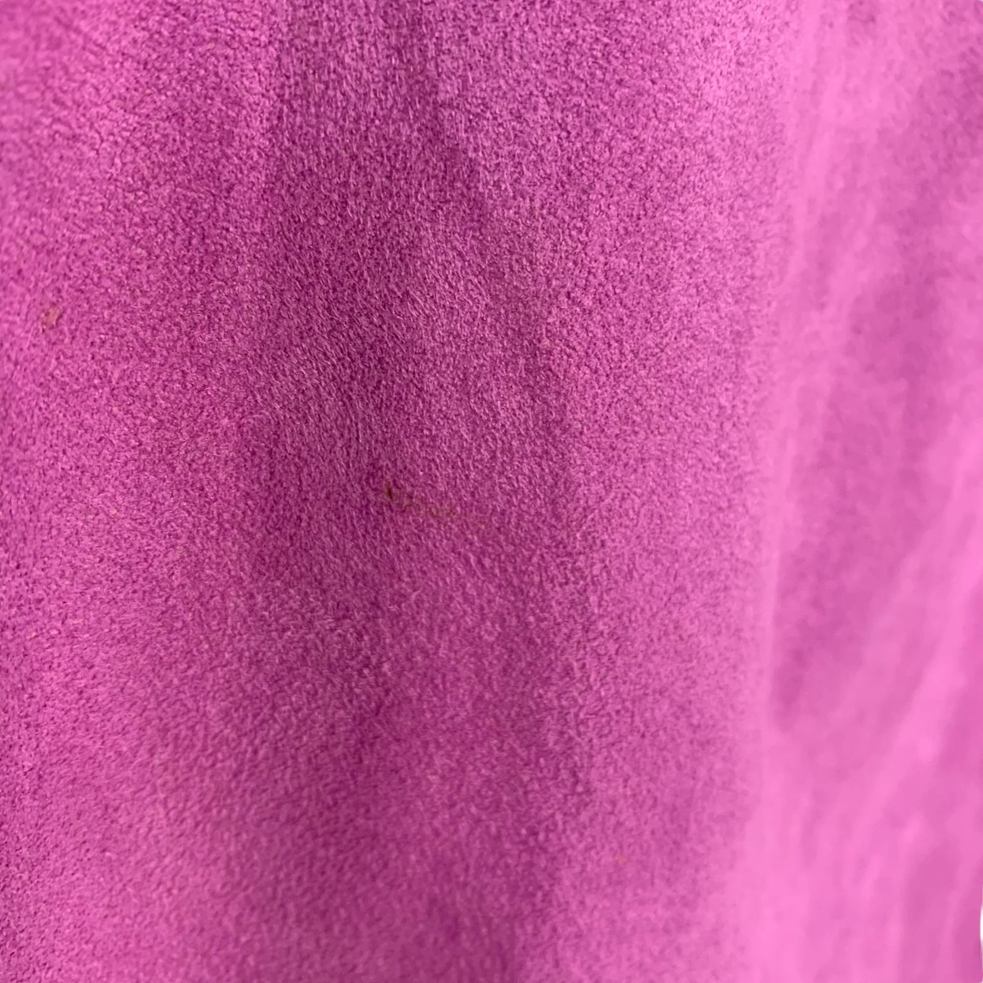 Vintage 70s Purple Faux Suede A-Line Above Knee Skirt - Image 9