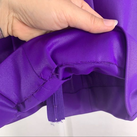 Vintage 70s Purple Long Sleeve Top Medium by Frederick's of Hollywood - Image 15