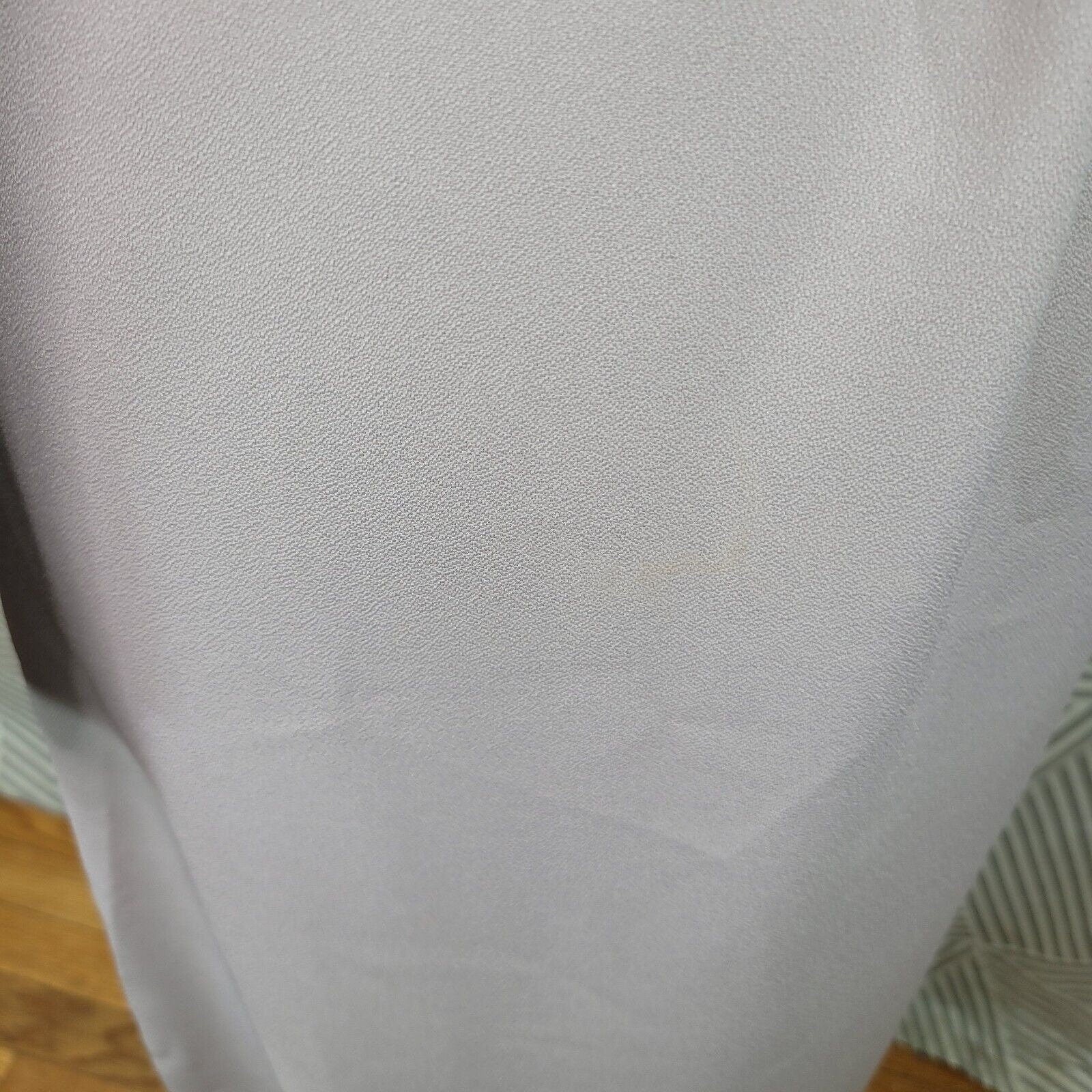 Vintage 70s Secretary Dress Size 14 Evening Career Satin Event Pink/beige Career - Image 10