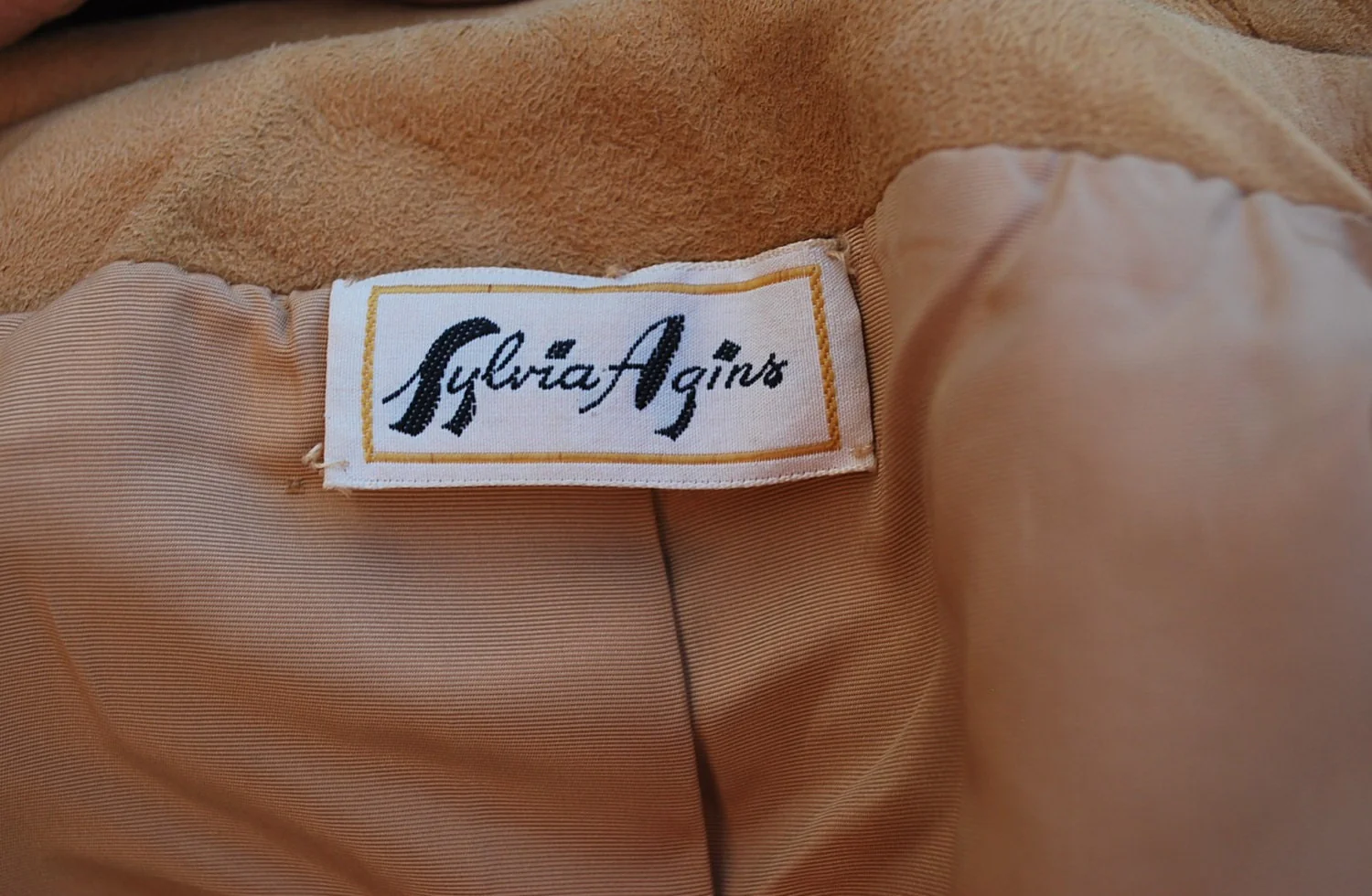 Vintage 70s Suede Jacket Kacket Chic Small Soft Leather Blazer Jacket Short by Sylvia Agins - Image 3