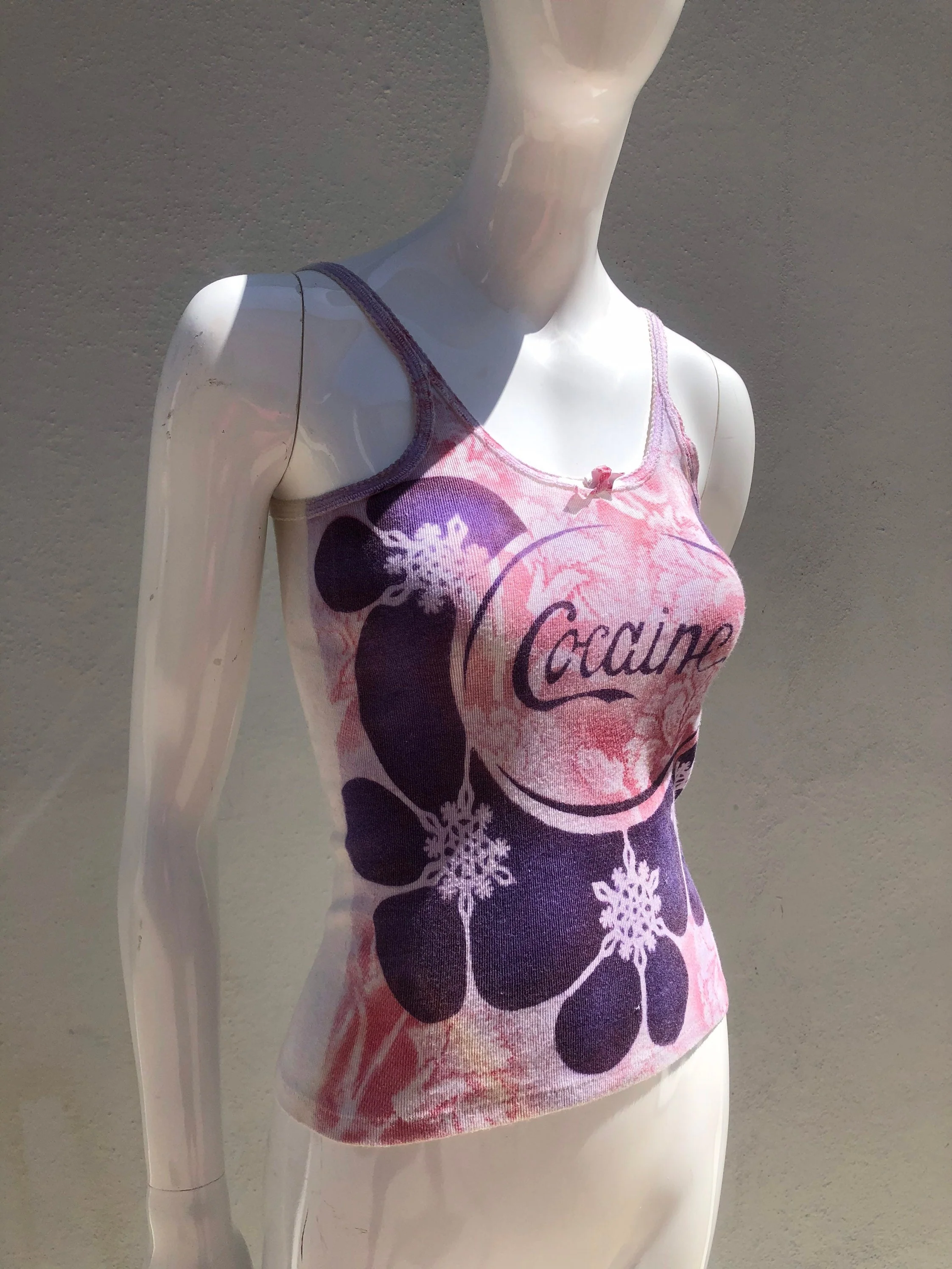 Vintage 70s T Top T-Shirt Shirt Hand Made One of The Kind Shirt Art To Wear Sexy Original Chic by Airbrush - Image 8