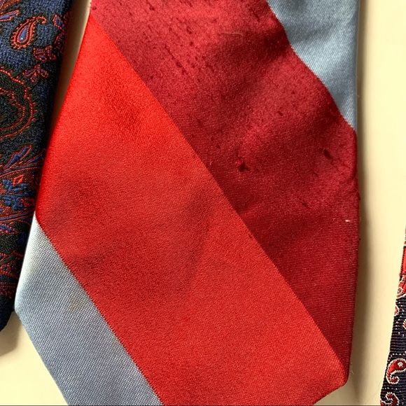 Vintage 70s Tie Bundle and 2 by Montgomery Ward - Image 4